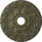 Ekena Millwork Spring Leaf Medallion (Canopies up to 5 5/8"), 19 7/8"OD x 3 5/8"ID x 1 1/4"P, Painted Turtle CM19SPPTF - alternate 1